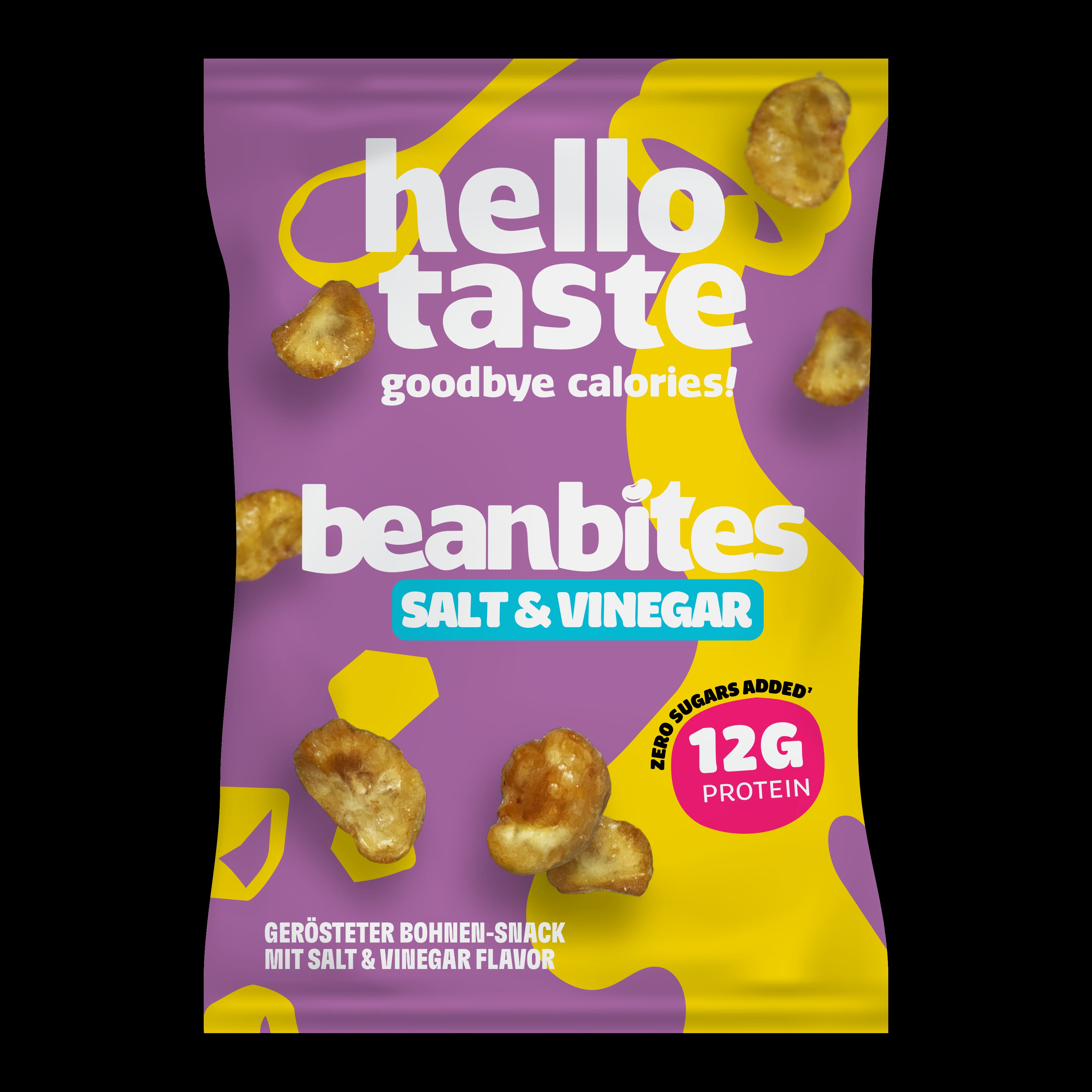 beanbites - Salt & Vinegar - High Protein Snack