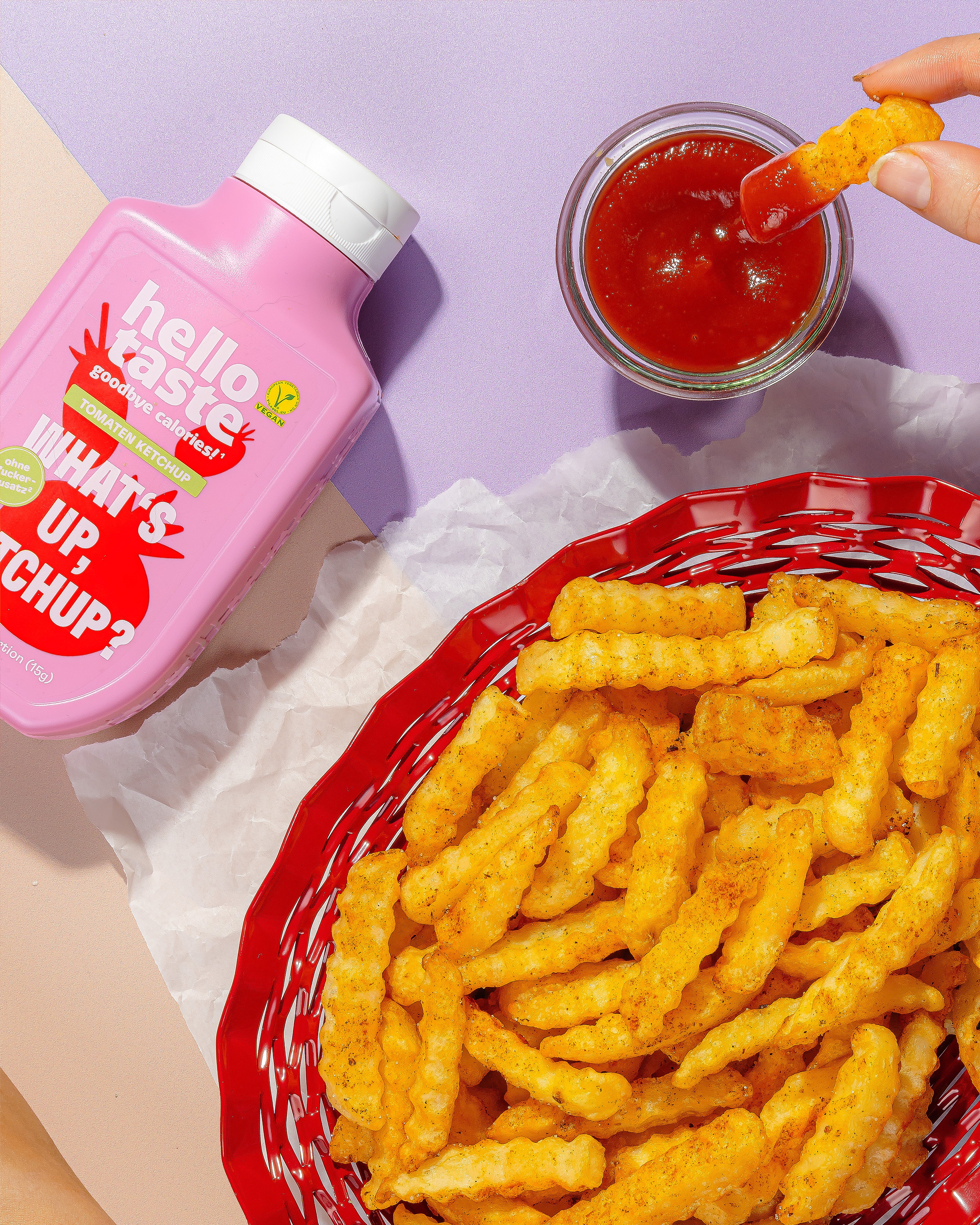 Pommes mit Ketchup – hellotaste Pommes mit Ketchup – hellotaste