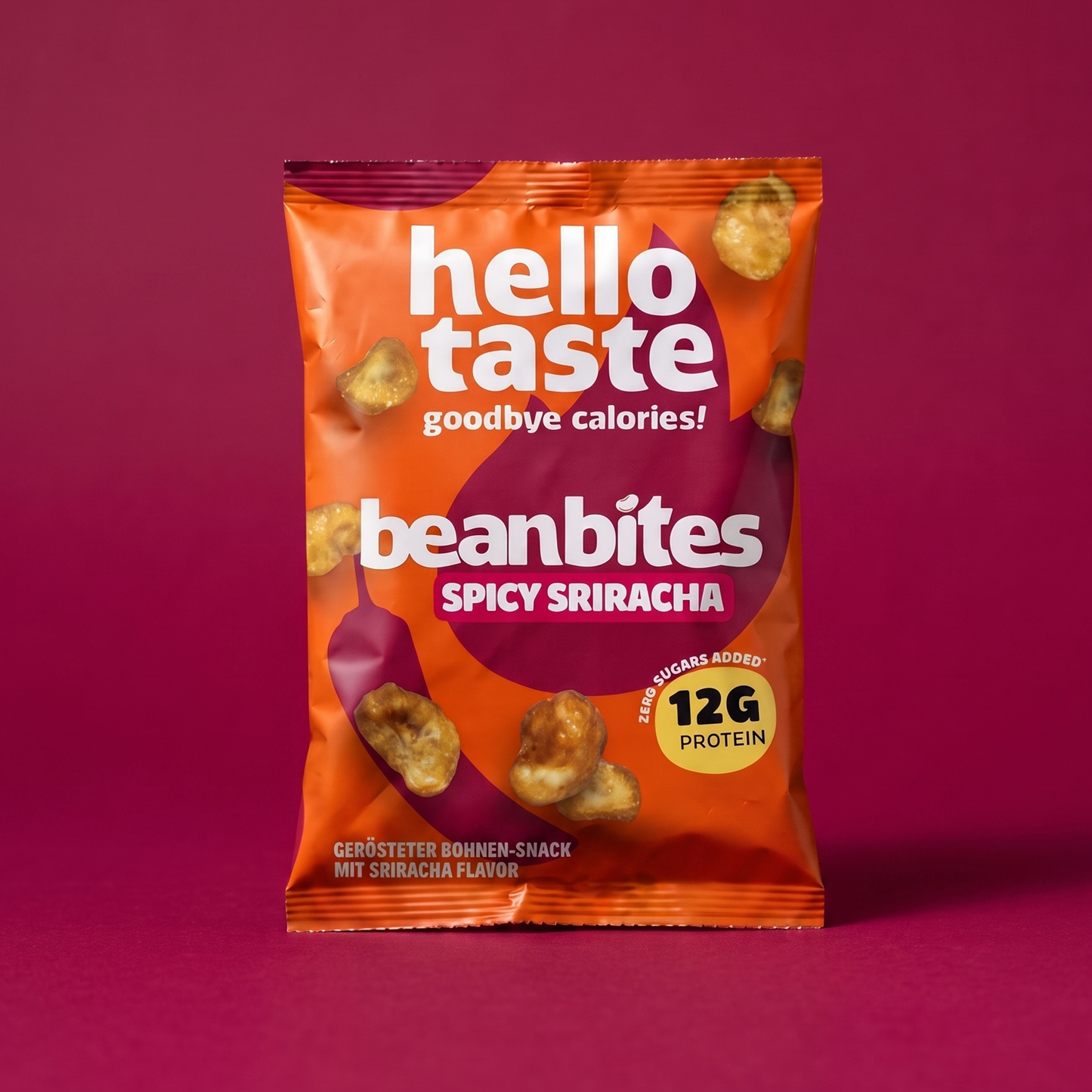 beanbites - Spicy Sriracha - geröstete Favabohnen