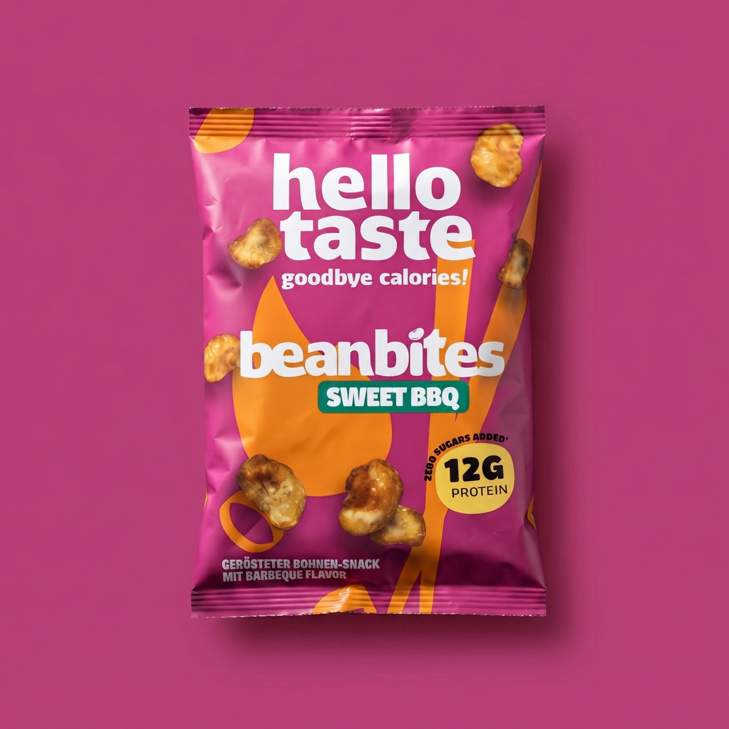 beanbites - Sweet BBQ - High Protein Favabohnen Snack