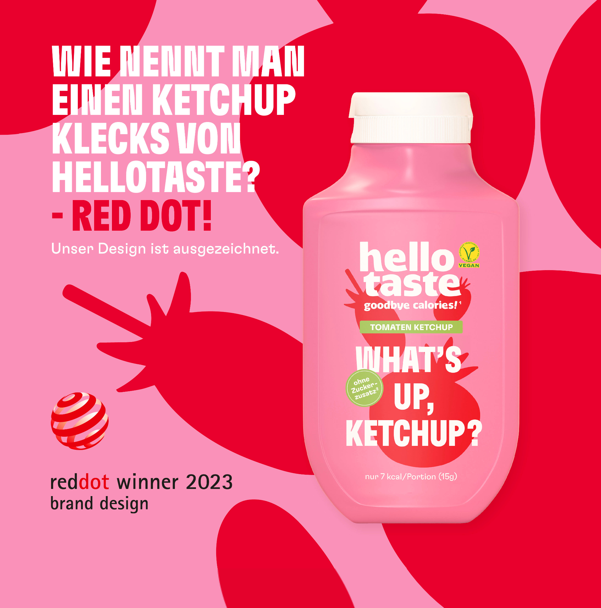 hellotaste Red dot Award winner 2023