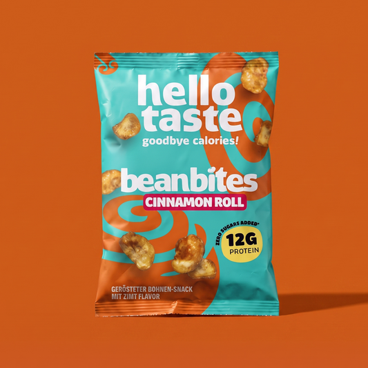 beanbites Cinnamon Roll - High Protein Snack