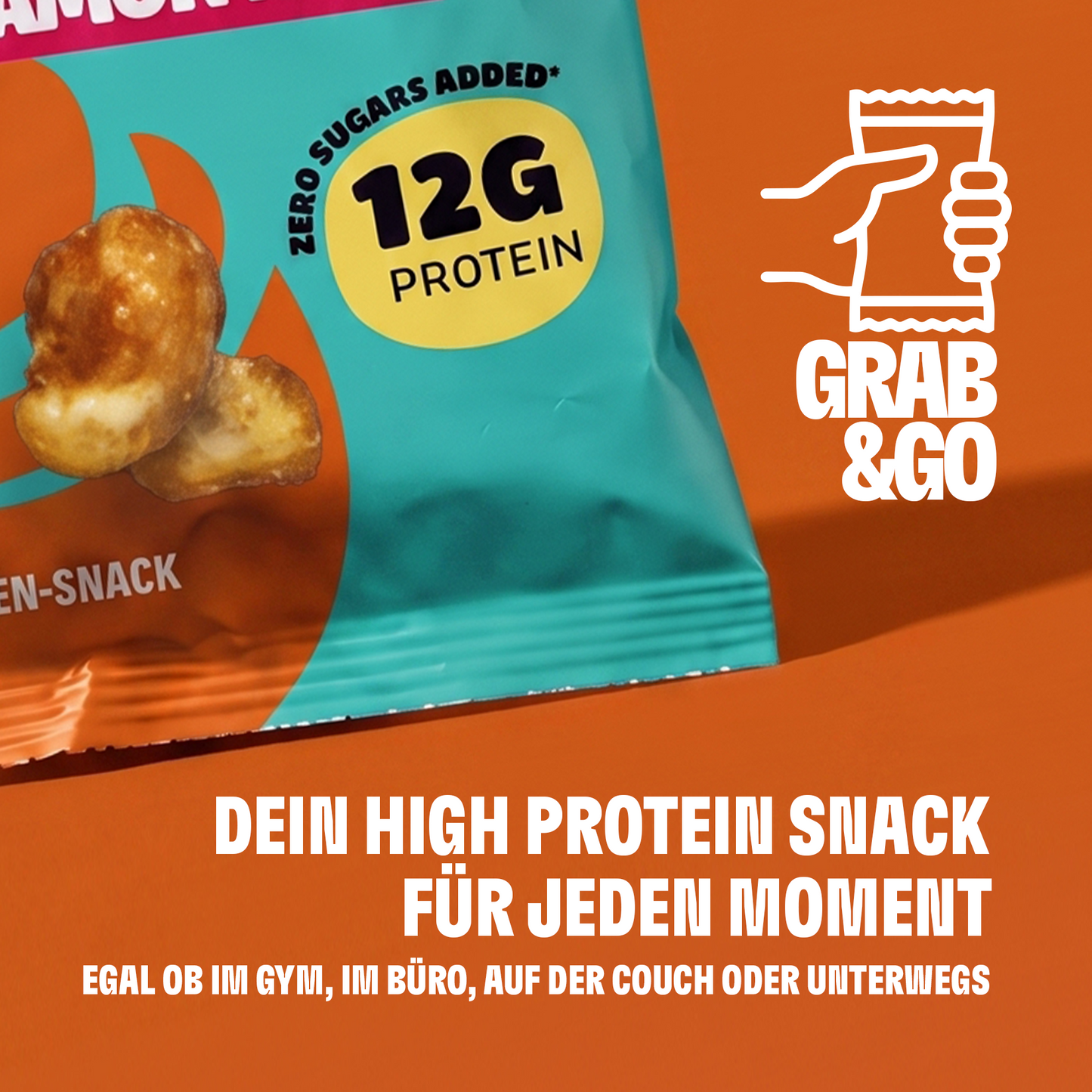 beanbites Cinnamon Roll - High Protein Snack