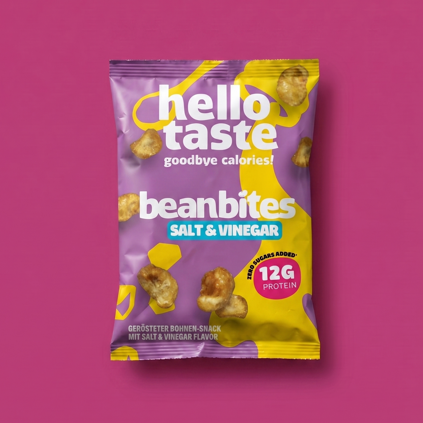 beanbites - Salt & Vinegar - High Protein Snack