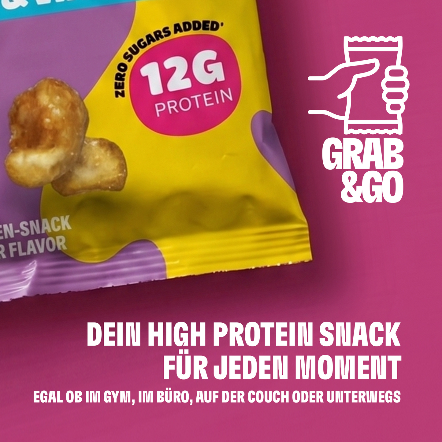 beanbites - Salt & Vinegar - High Protein Snack