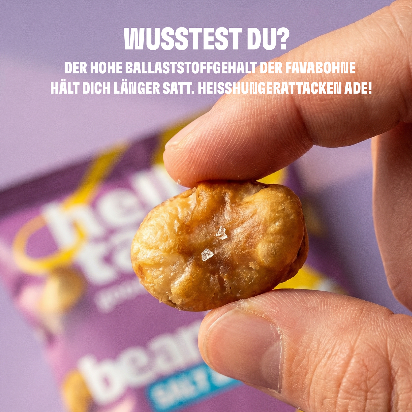 beanbites - Salt & Vinegar - High Protein Snack