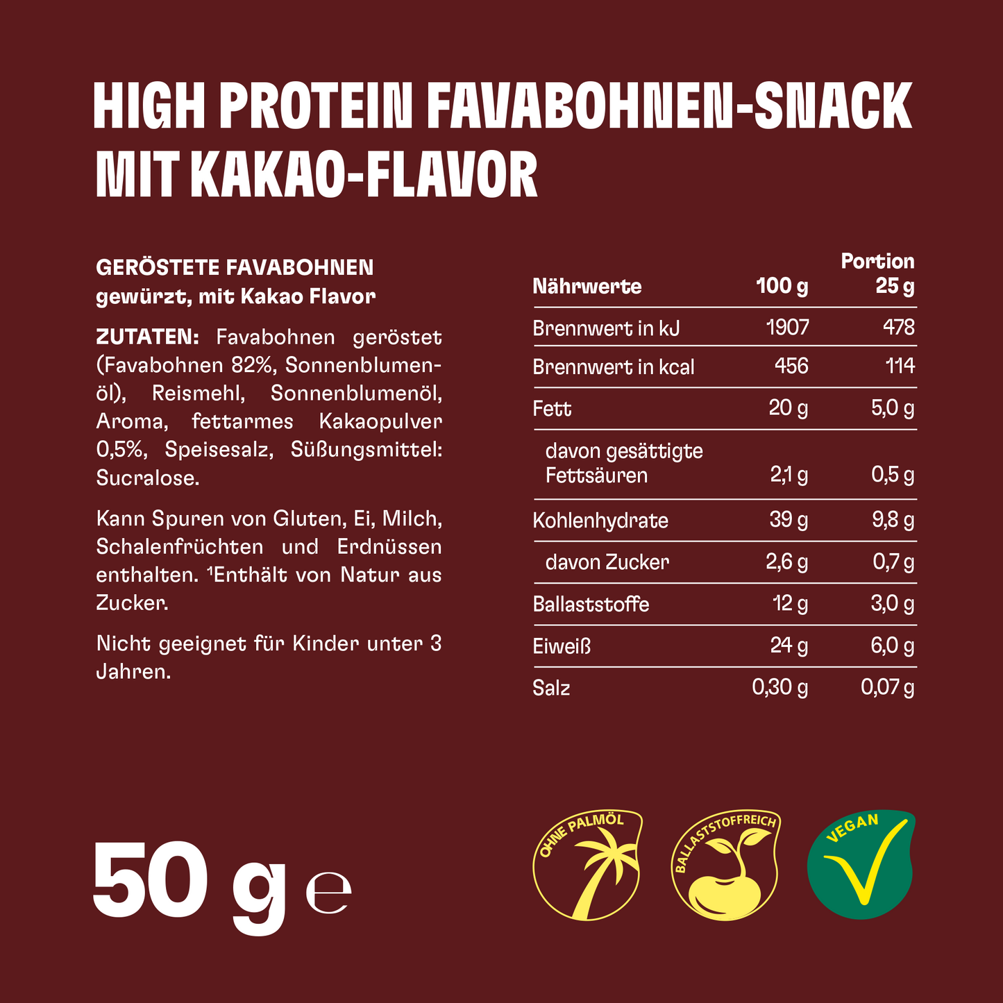 beanbites Dreamy Schoko, 50g