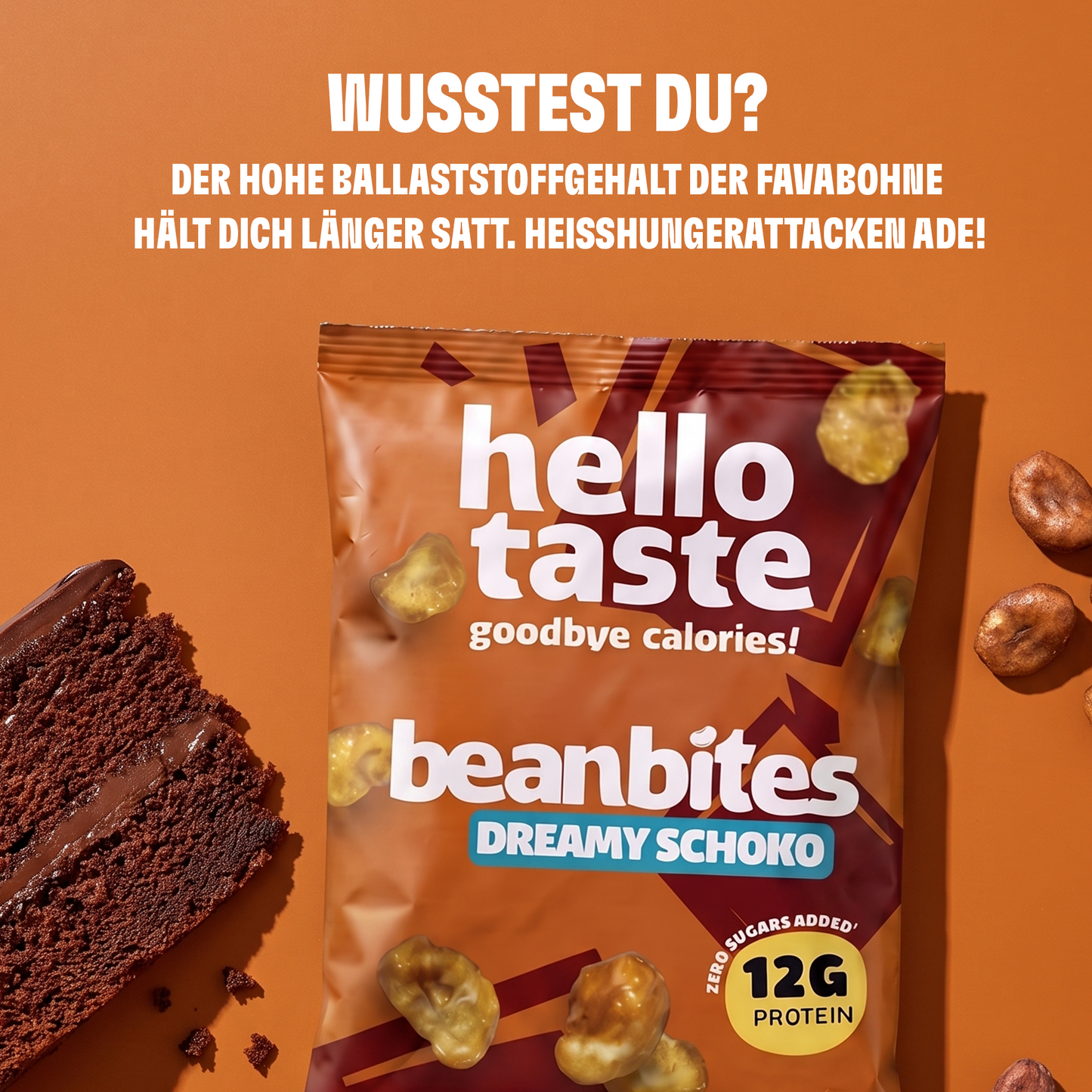 beanbites Dreamy Schoko, 50g