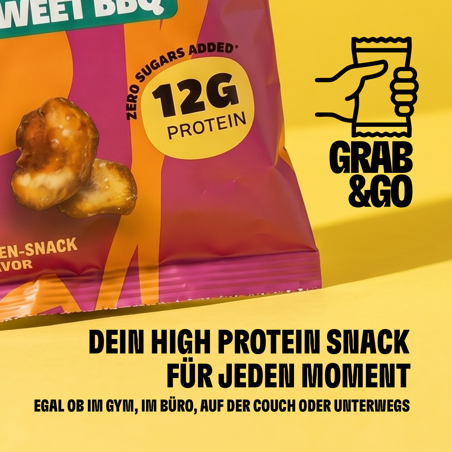 beanbites Sweet BBQ - High Protein Snack