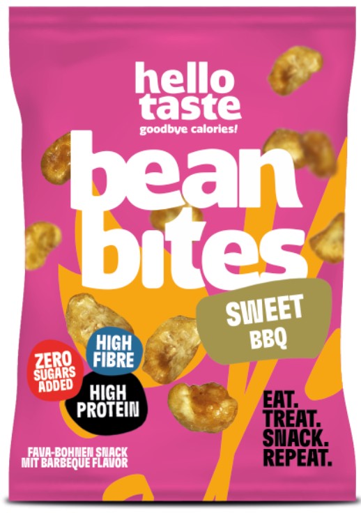 beanbites - Sweet BBQ - High Protein Favabohnen Snack